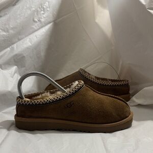 UGG Tasman Chestnut Suede Slip-Ons